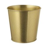 IKEA Gold Renk Bitki Çiçek Saksısı 12CM Galvanizli Çelik - Altın