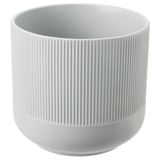 IKEA GRADVIS seramik saksı gri - 40414079