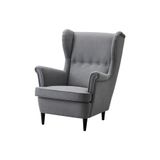 IKEA Gri Berjer Koltuk, Nordvalla Koyu Gri, Ergonomik Tasarım 2005957066518