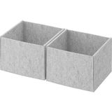 IKEA Gri Dayanıklı Kutu Seti 25X27X12 cm