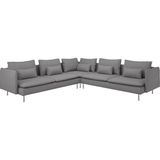 IKEA Gri Ferah Kanepe - 6'lı Köşe Kanepe