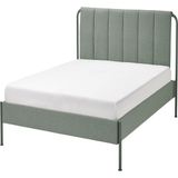 IKEA Gri Fonksiyonel Çift Kişilik Karyola 160X200 cm - 160 x 200 cm