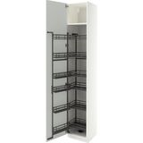 IKEA Gri Fonksiyonel Mutfak Dolabı 60X60X220 cm