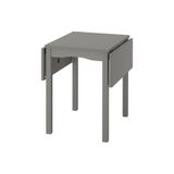 IKEA Gri Katlanır Yemek Masası, Geniş Oturma Kapasiteli Mutfak Masası