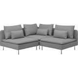 IKEA Gri Konforlu Kanepe - Köşe Kanepe