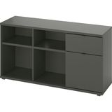 IKEA Gri Kullanışlı Tv Ünitesi 146X37X50 cm