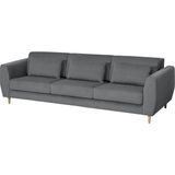 IKEA Gri Lüks Kanepe - 3'lü Kanepe