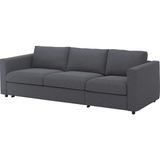 IKEA Gri Lüks Kanepe - 3'lü Yataklı Kanepe