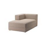IKEA Gri Modern Kanepe, Uzanma Koltuğu, Samsala Gri-Bej