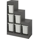 IKEA Gri Pratik Saklama Ünitesi 99X44X94 cm Çocuk Odası Oyuncak Dolabı Düzenleyici