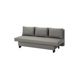 IKEA Gri Rahat Kanepe, 3'lü Yataklı, Knisa Gri-Bej