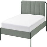 IKEA Gri Şık Çift Kişilik Karyola 140X200 cm - 140 x 200 cm