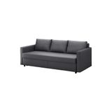 IKEA Gri Şık Kanepe, 3'lü Yataklı, Skiftebo Koyu Gri