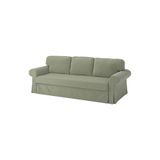 IKEA Gri-Yeşil 3'lü Yataklı Kanepe, Hakebo