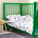 IKEA GRÖNFINK bebek nevresim takımı çok renkli - 00572377