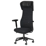 IKEA GRÖNFJALL çalışma sandalyesi letafors gri-siyah - 29513919