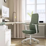 IKEA GRÖNFJALL çalışma sandalyesi letafors yeşil-beyaz - 80532924