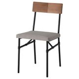 IKEA GRÖTAN döşemeli sandalye Tibbleby koyu bej - 10610425