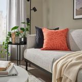 IKEA GULDFLY kırlent kılıfı turuncu-kırmızı - 80554195
