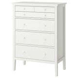 IKEA GULLABERG 6 çekmeceli şifonyer beyaz - 40609897