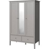 Ikea Gullaberg Aynalı Portmanto: Gri Renk, 128.0X64.0X201.0 cm Ebatlarıyla Şık ve Geniş Hacimli Çözü