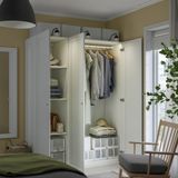 IKEA /GULLABERG gardırop beyaz - 19561538