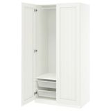 IKEA /GULLABERG gardırop beyaz - 89562978