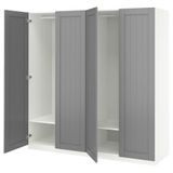 IKEA /GULLABERG gardırop beyaz-gri - 59563601