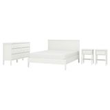 IKEA GULLABERG yatak odası seti beyaz - 59618745