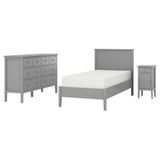 IKEA GULLABERG yatak odası seti gri - 29618756