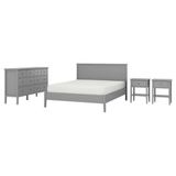 IKEA GULLABERG yatak odası seti gri - 29618780