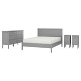 IKEA GULLABERG yatak odası seti gri - 69618764