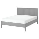 IKEA GULLABERG/LINDBADEN çift kişilik karyola gri - 99614585