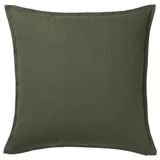 IKEA GURLI kırlent kılıfı, koyu yeşil, 50x50 cm