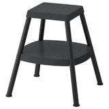 IKEA HADDARP basamaklı tabure siyah-gri - 60581944