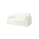 IKEA Hallarp Beyaz 2'li Kanepe