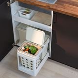 IKEA Hallbar Açık Gri Çöp Ayırma İçin Sürgü Çerçeve