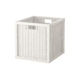 IKEA Hasır Beyaz Sepet Kutu Düzenleyici 32x35x32 Cm 1 Adet Çok Amaçlı Kullanım