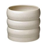 IKEA Hasselbukett Seramik Saksı , Bej, 19 Cm, Iç-Dış Mekan