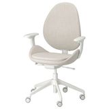 IKEA HATTEFJALL çalışma sandalyesi gunnared bej-beyaz - 60538955