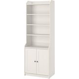 IKEA Hauga 2 Kapılı Yüksek Dolap Meridyendukkan 70X199 Cm, Beyaz - Yok