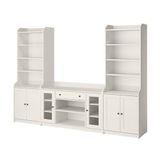 IKEA HAUGA dolap kombinasyonu beyaz - 89612619
