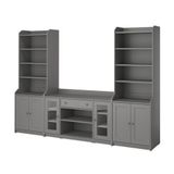 IKEA HAUGA dolap kombinasyonu gri - 09612618