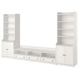 IKEA HAUGA tv ünitesi beyaz - 29603316