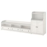 IKEA HAUGA tv ünitesi beyaz - 69603404