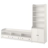 IKEA HAUGA tv ünitesi beyaz - 99603370