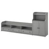 IKEA HAUGA tv ünitesi gri - 29603401
