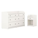 IKEA HAUGA yatak odası seti beyaz - 69575585