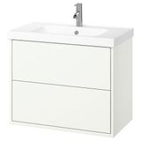 IKEA HAVBACK/ORRSJÖN lavabo dolabı kombinasyonu beyaz - 99521096
