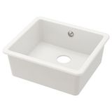 IKEA HAVSEN tek gözlü eviye beyaz - 80377843